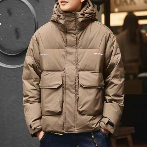 秋冬 コーデ メンズ 服 シンプル ファッション オシャレ 大人 かっこいい 大きいサイズ ストリート 紳士服 アメリカン ワークウェア フード付き ダウン ジャケット ホワイトダックダウン 暖かい 秋冬 コーデ メンズ 服 シンプル ファッション オシャレ 大人 かっこいい 大きいサイズ ストリート 紳士服 アメリカン ワークウェア フード付き ダウン ジャケット ホワイトダックダウン 暖かい