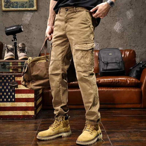 秋冬 コーデ メンズ 服 シンプル ファッション オシャレ 大人 かっこいい 大きいサイズ ストリート 紳士服 アメリカン レトロ ストレート マルチ ポケット カジュアル ロング パンツ 秋冬 コーデ メンズ 服 シンプル ファッション オシャレ 大人 かっこいい 大きいサイズ ストリート 紳士服 アメリカン レトロ ストレート マルチ ポケット カジュアル ロング パンツ