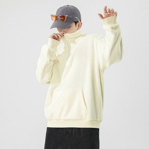 秋冬 コーデ メンズ 服 シンプル ファッション オシャレ 大人 かっこいい 大きいサイズ ストリート 紳士服 フリース プルオーバー ハーフ ジップ スウェットシャツ 長袖 無地 シンプル レイヤリング シャツ ジャケット アウター 秋冬 コーデ メンズ 服 シンプル ファッション オシャレ 大人 かっこいい 大きいサイズ ストリート 紳士服 フリース プルオーバー ハーフ ジップ スウェットシャツ 長袖 無地 シンプル レイヤリング シャツ ジャケット アウター