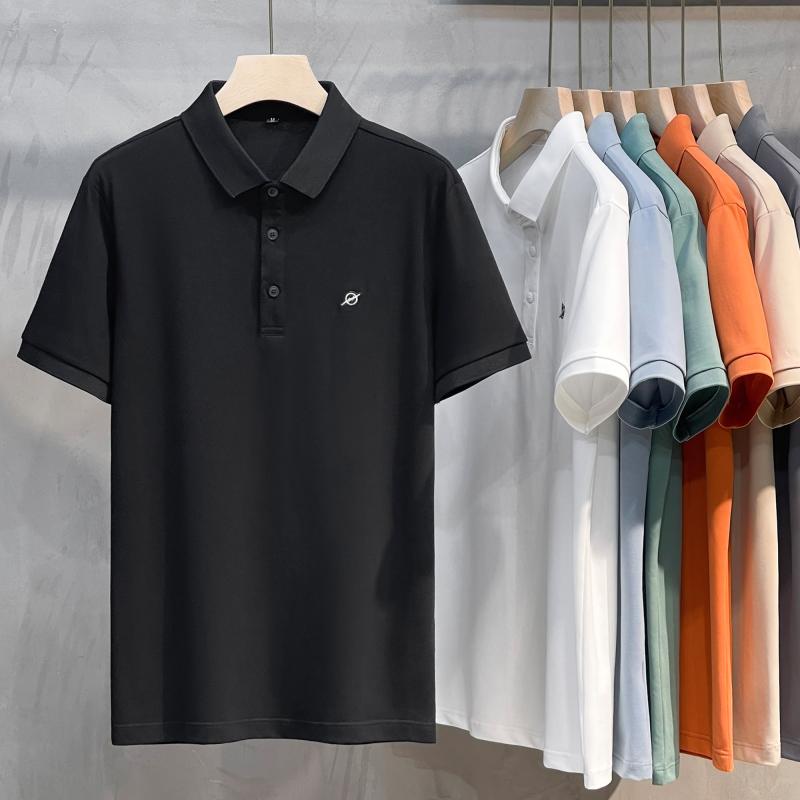 秋冬 コーデ メンズ 服 シンプル ファッション オシャレ 大人 かっこいい 大きいサイズ ストリート 紳士服 シンプル ポロシャツ 薄手 ビジネス ハイエンド T シャツ ゆったり トップス