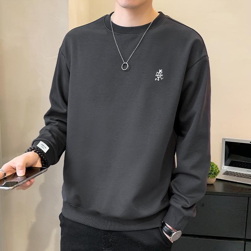 秋冬 コーデ メンズ 服 シンプル ファッション オシャレ 大人 かっこいい 大きいサイズ ストリート 紳士服 トレーナー ヘビー ラウンド..