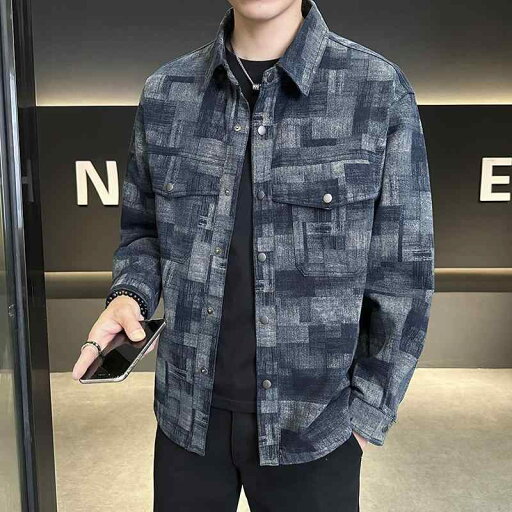 秋冬 コーデ メンズ 服 シンプル ファッション オシャレ 大人 かっこいい 大きいサイズ ストリート 紳士服 レトロ チェック柄 デニム ワーク ジャケット アウター カジュアル シャツ ジャケット アウター 秋冬 コーデ メンズ 服 シンプル ファッション オシャレ 大人 かっこいい 大きいサイズ ストリート 紳士服 レトロ チェック柄 デニム ワーク ジャケット アウター カジュアル シャツ ジャケット アウター