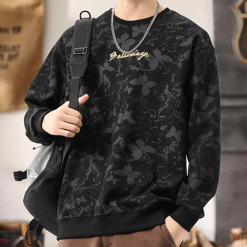 秋冬 コーデ メンズ 服 シンプル ファッション オシャレ 大人 かっこいい 大きいサイズ ストリート 紳士服 ハイエンド ジャカード スエ..