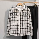 秋冬 コーデ メンズ 服 シンプル ファッション オシャレ 大人 かっこいい 大きいサイズ ストリート 紳士服 ジャケット アウター チェック柄 シャツ カジュ...