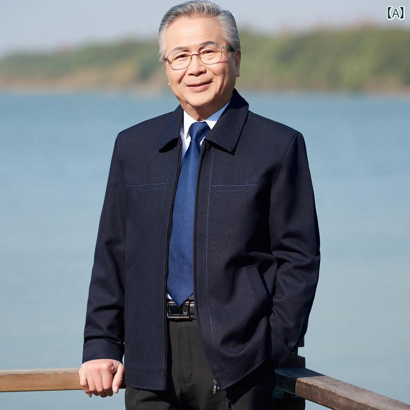 秋冬 コーデ メンズ 服 シンプル ファッション オシャレ 大人 かっこいい 大きいサイズ ストリート 紳士服 ジャケット アウター ゆったり