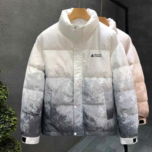 秋冬 コーデ メンズ 服 シンプル ファッション オシャレ 大人 かっこいい 大きいサイズ ストリート 紳士服 グラデーション ダウン ジャケット アウター 秋冬 コーデ メンズ 服 シンプル ファッション オシャレ 大人 かっこいい 大きいサイズ ストリート 紳士服 グラデーション ダウン ジャケット アウター