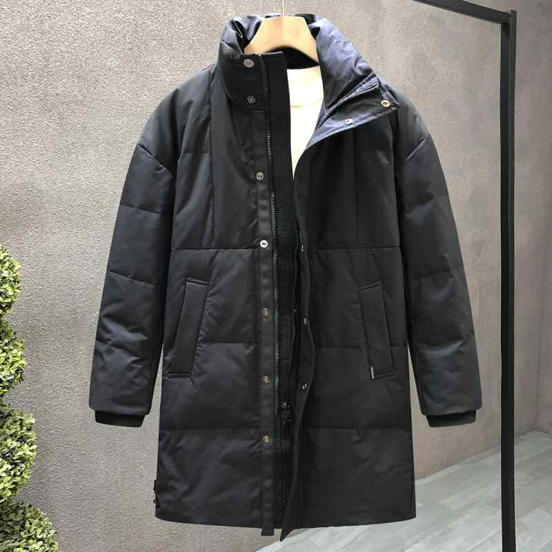 秋冬 コーデ メンズ 服 シンプル ファッション オシャレ 大人 かっこいい 大きいサイズ ストリート 紳士服 ビジネス カジュアル ミドル丈 ダウン ジャケット アウター 暖かい トップス