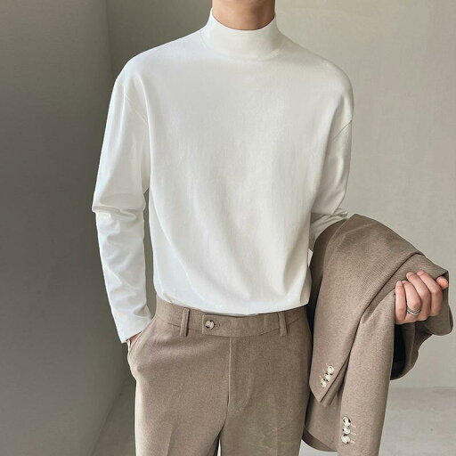 秋冬 コーデ メンズ 服 シンプル ファッション オシャレ 大人 かっこいい 大きいサイズ ストリート 紳士服 トップス ミディアム タートルネック レイヤリング シャツ 無地 インナーウェア 秋冬 コーデ メンズ 服 シンプル ファッション オシャレ 大人 かっこいい 大きいサイズ ストリート 紳士服 トップス ミディアム タートルネック レイヤリング シャツ 無地 インナーウェア