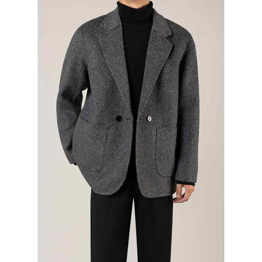 秋冬 コーデ メンズ 服 シンプル ファッション オシャレ 大人 かっこいい 大きいサイズ ストリート 紳士服 ウール スーツ ジャケット アウター カジュアル ハイエンド 単品 カジュアルウェア 秋冬 コーデ メンズ 服 シンプル ファッション オシャレ 大人 かっこいい 大きいサイズ ストリート 紳士服 ウール スーツ ジャケット アウター カジュアル ハイエンド 単品 カジュアルウェア