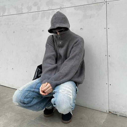 秋冬 コーデ メンズ 服 シンプル ファッション オシャレ 大人 かっこいい 大きいサイズ ストリート 紳士服 ジッパー フード付き セーター ジャケット アウター ハイエンド アメリカン レトロ ゆったり ニットカーディガン 秋冬 コーデ メンズ 服 シンプル ファッション オシャレ 大人 かっこいい 大きいサイズ ストリート 紳士服 ジッパー フード付き セーター ジャケット アウター ハイエンド アメリカン レトロ ゆったり ニットカーディガン