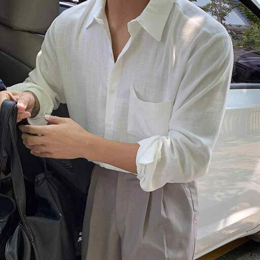 秋冬 コーデ メンズ 服 シンプル ファッション オシャレ 大人 かっこいい 大きいサイズ ストリート 紳士服 ハイエンド 綿 リネンシャツ 長袖 白 カジュアル ジャケット アウター 秋冬 コーデ メンズ 服 シンプル ファッション オシャレ 大人 かっこいい 大きいサイズ ストリート 紳士服 ハイエンド 綿 リネンシャツ 長袖 白 カジュアル ジャケット アウター