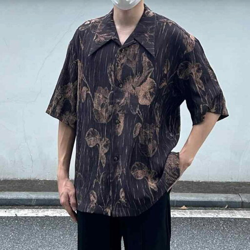 秋冬 コーデ メンズ 服 シンプル ファッション オシャレ 大人 かっこいい 大きいサイズ ストリート 紳士服 アメリカン レトロ ダーク フラワー ポイント カラー プリーツ テクスチャー ハイエンド 半袖 シャツ ジャケット アウター 秋冬 コーデ メンズ 服 シンプル ファッション オシャレ 大人 かっこいい 大きいサイズ ストリート 紳士服 アメリカン レトロ ダーク フラワー ポイント カラー プリーツ テクスチャー ハイエンド 半袖 シャツ ジャケット アウター