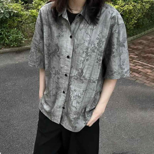 秋 冬 コーデ メンズ 服 シンプル ファッション オシャレ 大人 かっこいい 大きいサイズ ストリート 紳士服 風水墨画 半袖 シャツ ハイエンド ジャケット アウター 秋 冬 コーデ メンズ 服 シンプル ファッション オシャレ 大人 かっこいい 大きいサイズ ストリート 紳士服 風水墨画 半袖 シャツ ハイエンド ジャケット アウター