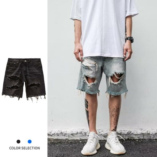 秋冬 コーデ メンズ 服 シンプル ファッション オシャレ 大人 かっこいい 大きいサイズ ストリート 紳士服 アメリカン ストリート リップド ウォッシュ ロー エッジ パンツ カジュアル 五分丈 秋冬 コーデ メンズ 服 シンプル ファッション オシャレ 大人 かっこいい 大きいサイズ ストリート 紳士服 アメリカン ストリート リップド ウォッシュ ロー エッジ パンツ カジュアル 五分丈