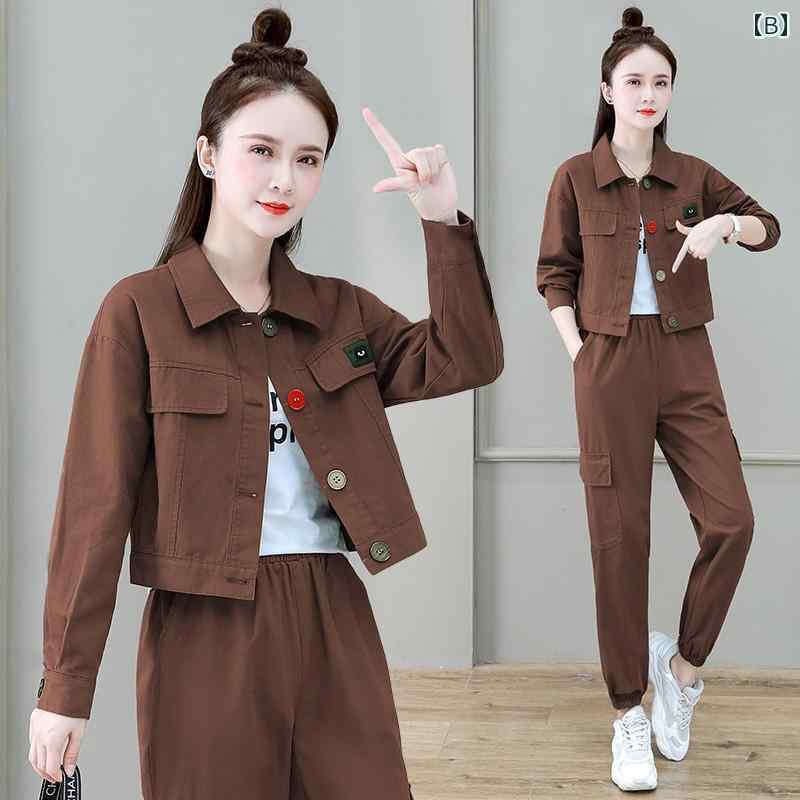 春 コーデ レディース ファッション オシャレ アイテム カワイイ コーデ シンプル きれいめ ナチュラル 上品カジュアル 女性用 婦人服 ファッション 秋 スタイル ハイエンド ツーピース スーツ