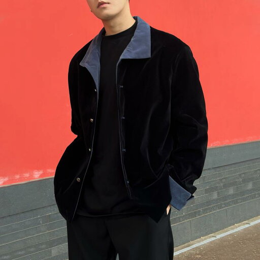 秋冬 コーデ メンズ 服 シンプル ファッション オシャレ 大人 かっこいい 大きいサイズ ストリート 紳士服 スーツ ジャケット カラー ブロック 唐 ハイエンド スタンドカラー チュニック 秋冬 コーデ メンズ 服 シンプル ファッション オシャレ 大人 かっこいい 大きいサイズ ストリート 紳士服 スーツ ジャケット カラー ブロック 唐 ハイエンド スタンドカラー チュニック