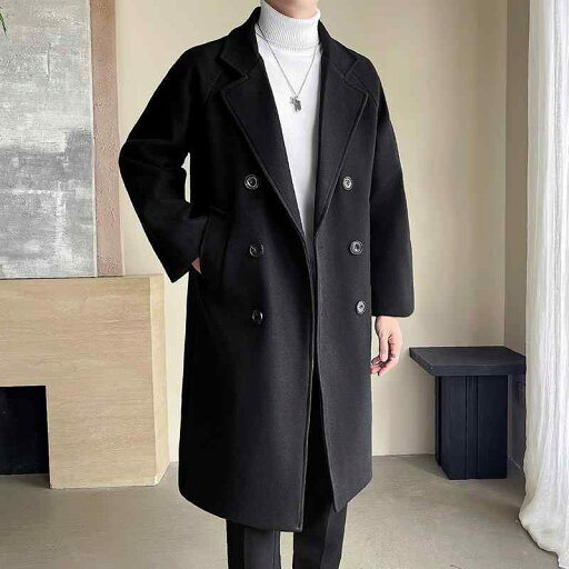 秋冬 コーデ メンズ 服 シンプル ファッション オシャレ 大人 かっこいい 大きいサイズ ストリート 紳士服 ウール アウター ミドル丈 ダブルブレスト コート ジャケット 秋冬 コーデ メンズ 服 シンプル ファッション オシャレ 大人 かっこいい 大きいサイズ ストリート 紳士服 ウール アウター ミドル丈 ダブルブレスト コート ジャケット