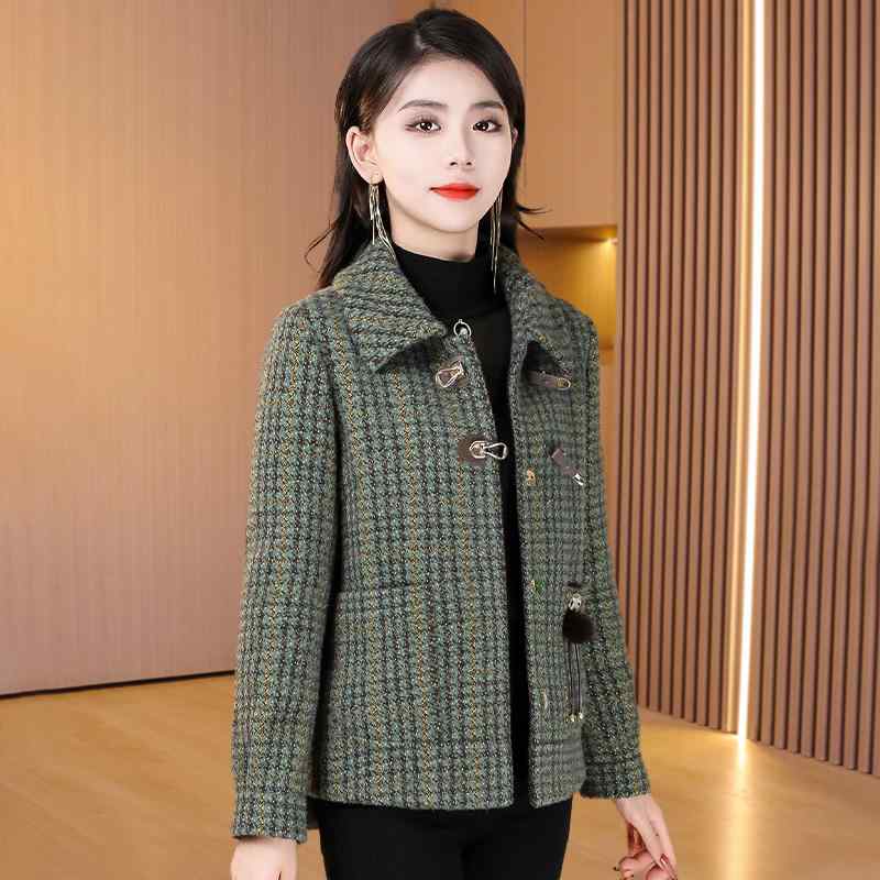 春 コーデ レディース ファッション オシャレ アイテム カワイイ コーデ シンプル きれいめ ナチュラル 上品カジュアル 女性用 婦人服 ウール コート 秋冬 スタイリッシュ チェック柄