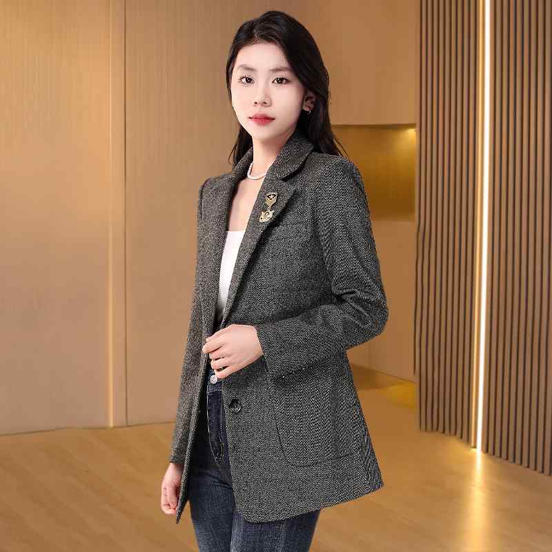 春 コーデ レディース ファッション オシャレ アイテム カワイイ コーデ シンプル きれいめ ナチュラル 上品カジュアル 女性用 婦人服 秋 スーツ ジャケット ハイエンド