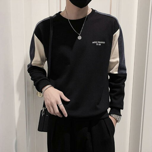 秋冬 コーデ メンズ 服 シンプル ファッション オシャレ 大人 かっこいい 大きいサイズ ストリート 紳士服 トレーナー 韓国スタイル スリム ラウンドネック プルオーバー 長袖 T シャツ 秋冬 コーデ メンズ 服 シンプル ファッション オシャレ 大人 かっこいい 大きいサイズ ストリート 紳士服 トレーナー 韓国スタイル スリム ラウンドネック プルオーバー 長袖 T シャツ