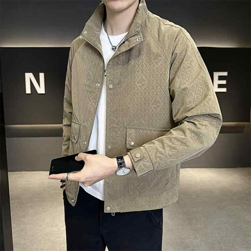秋冬 コーデ メンズ 服 シンプル ファッション オシャレ 大人 かっこいい 大きいサイズ ストリート 紳士服 チェック柄 プリント ジャケット スタンドカラー カジュアル ワークウェア トップス 秋冬 コーデ メンズ 服 シンプル ファッション オシャレ 大人 かっこいい 大きいサイズ ストリート 紳士服 チェック柄 プリント ジャケット スタンドカラー カジュアル ワークウェア トップス