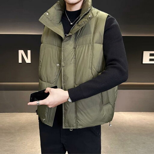 秋冬 コーデ メンズ 服 シンプル ファッション オシャレ 大人 かっこいい 大きいサイズ ストリート 紳士服 スタンドカラー ダウン ベスト カジュアル 薄手 暖かい ハイエンド コート トップス 秋冬 コーデ メンズ 服 シンプル ファッション オシャレ 大人 かっこいい 大きいサイズ ストリート 紳士服 スタンドカラー ダウン ベスト カジュアル 薄手 暖かい ハイエンド コート トップス
