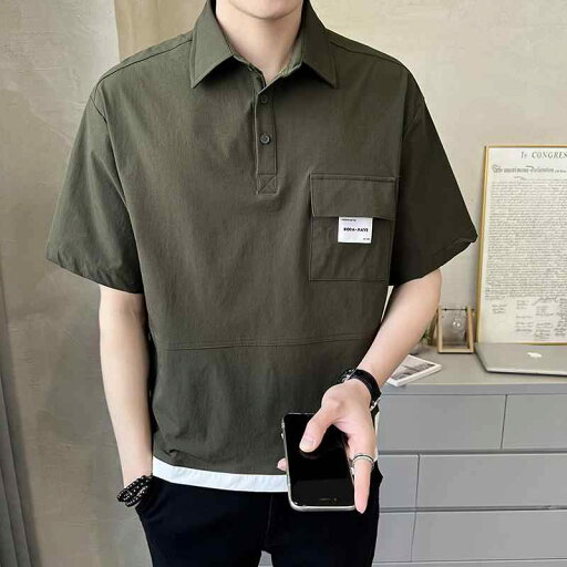 秋冬 コーデ メンズ 服 シンプル ファッション オシャレ 大人 かっこいい 大きいサイズ ストリート 紳士服 フェイク ツーピース ワークウェア 半袖 ポロシャツ カジュアル T シャツ トップス 秋冬 コーデ メンズ 服 シンプル ファッション オシャレ 大人 かっこいい 大きいサイズ ストリート 紳士服 フェイク ツーピース ワークウェア 半袖 ポロシャツ カジュアル T シャツ トップス