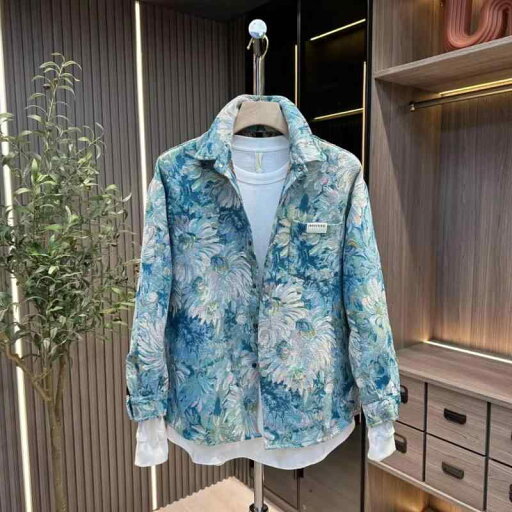 秋冬 コーデ メンズ 服 シンプル ファッション オシャレ 大人 かっこいい 大きいサイズ ストリート 紳士服 ジャカード シャツ ジャケット 韓国スタイル 花柄 カップル ウェア カジュアル プリント トップス 秋冬 コーデ メンズ 服 シンプル ファッション オシャレ 大人 かっこいい 大きいサイズ ストリート 紳士服 ジャカード シャツ ジャケット 韓国スタイル 花柄 カップル ウェア カジュアル プリント トップス