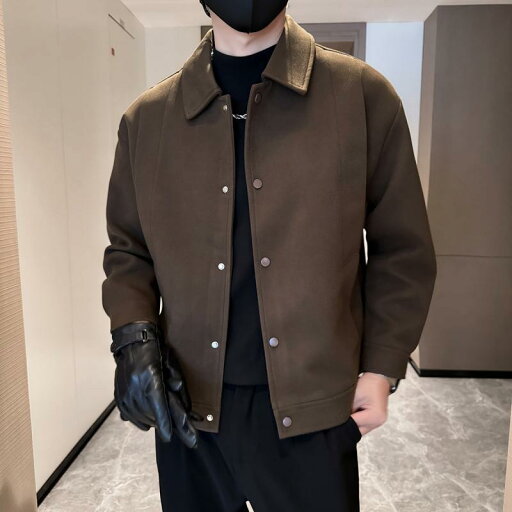 秋冬 コーデ メンズ 服 シンプル ファッション オシャレ 大人 かっこいい 大きいサイズ ストリート 紳士服 ワイド ウール ジャケット ハイエンド 秋冬 コーデ メンズ 服 シンプル ファッション オシャレ 大人 かっこいい 大きいサイズ ストリート 紳士服 ワイド ウール ジャケット ハイエンド