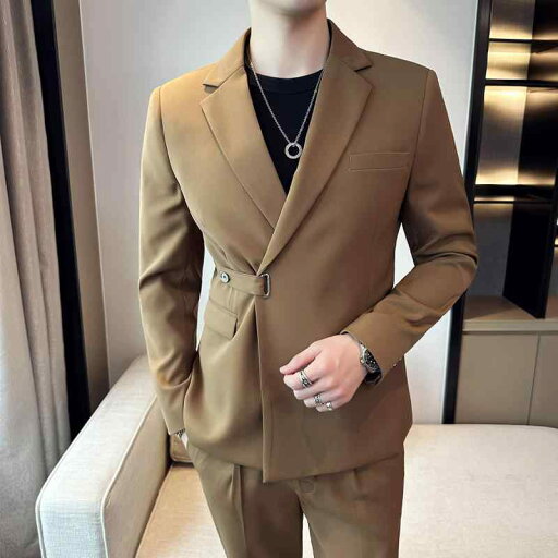 春 コーデ メンズ 服 シンプル ファッション オシャレ 大人 かっこいい 大きいサイズ ストリート 紳士服 サイド ボタン スーツ ハイエンド ビジネス 韓国スタイル スリム 結婚式 カジュアル ジャケット 春 コーデ メンズ 服 シンプル ファッション オシャレ 大人 かっこいい 大きいサイズ ストリート 紳士服 サイド ボタン スーツ ハイエンド ビジネス 韓国スタイル スリム 結婚式 カジュアル ジャケット
