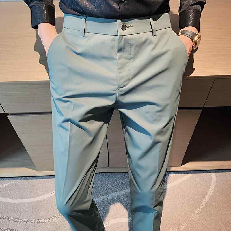 春 コーデ メンズ 服 シンプル ファッション オシャレ 大人 かっこいい 大きいサイズ ストリート 紳士服 ビジネス パンツ カジュアル 韓国スタイル スリムフィット アイロン不要 スーツ ハイエンド
