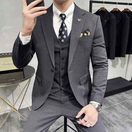 春 コーデ メンズ 用 服 シンプル ファッション オシャレ 大人 かっこいい 大きいサイズ ストリート 紳士服 ストライプ スーツ ビジネス カジュアル ハイエンド スリム ワーク フォーマル 春 コーデ メンズ 用 服 シンプル ファッション オシャレ 大人 かっこいい 大きいサイズ ストリート 紳士服 ストライプ スーツ ビジネス カジュアル ハイエンド スリム ワーク フォーマル
