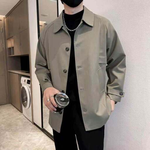 春 コーデ メンズ 服 シンプル ファッション オシャレ 大人 かっこいい 大きいサイズ ストリート 紳士服 アウター ジャケット ミディアム ロング ハイエンド コート 春 コーデ メンズ 服 シンプル ファッション オシャレ 大人 かっこいい 大きいサイズ ストリート 紳士服 アウター ジャケット ミディアム ロング ハイエンド コート