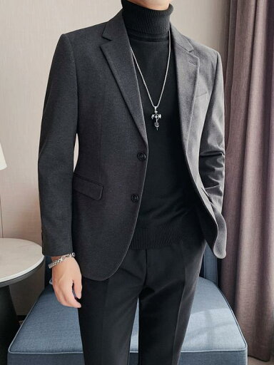 春 コーデ メンズ 服 シンプル ファッション オシャレ 大人 かっこいい 大きいサイズ ストリート 紳士服 ウール スーツ ジャケット 厚手 単品 トップス スリム カジュアル 春 コーデ メンズ 服 シンプル ファッション オシャレ 大人 かっこいい 大きいサイズ ストリート 紳士服 ウール スーツ ジャケット 厚手 単品 トップス スリム カジュアル