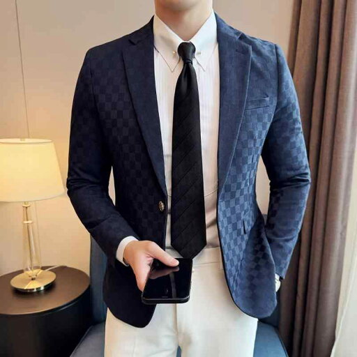 春 コーデ メンズ 服 シンプル ファッション オシャレ 大人 かっこいい 大きいサイズ ストリート 紳士服 ワン ボタン ビジネス スーツ ジャケット ハイエンド スリム 仕事 フォーマル チェック柄 トップス 春 コーデ メンズ 服 シンプル ファッション オシャレ 大人 かっこいい 大きいサイズ ストリート 紳士服 ワン ボタン ビジネス スーツ ジャケット ハイエンド スリム 仕事 フォーマル チェック柄 トップス