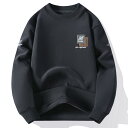 春 コーデ メンズ 服 シンプル ファッション オシャレ 大人 かっこいい 大きいサイズ ストリート 紳士服 スウェットシャツ ワンピース 厚手 カジュアル レイヤリング シャツ 暖かい