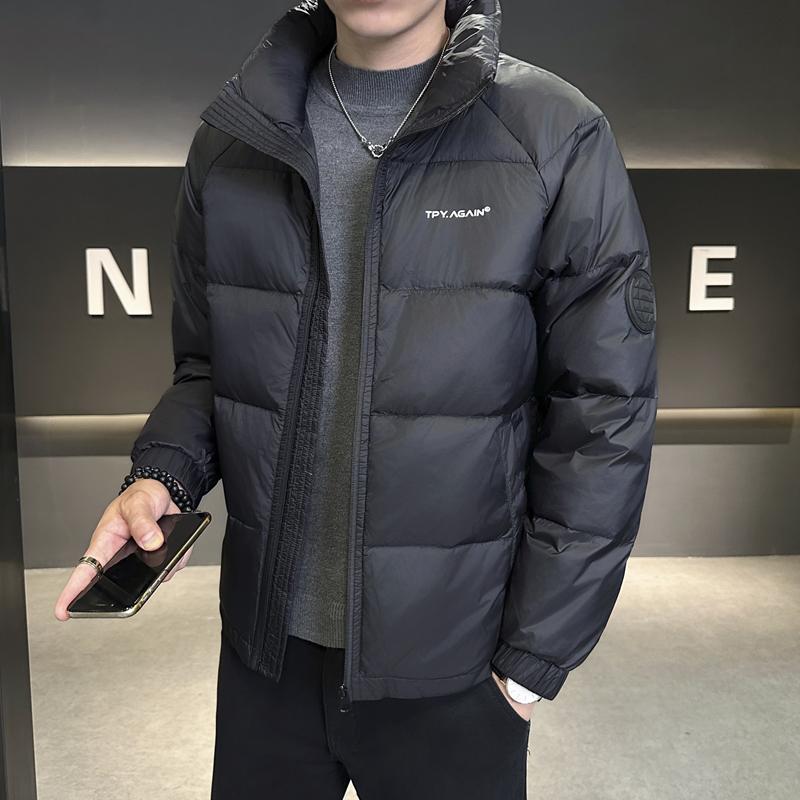 春 コーデ メンズ 服 シンプル ファッション オシャレ 大人 かっこいい 大きいサイズ ストリート 紳士服 ダウン ジャケット 冬 韓国スタイル 軽 暖かい ジャケット