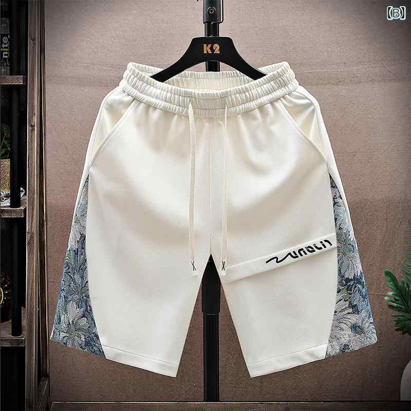 春 コーデ メンズ 服 シンプル ファッション オシャレ 大人 かっこいい 大きいサイズ ストリート 紳士服 スポーツ パンツ 五分丈 カジュアル