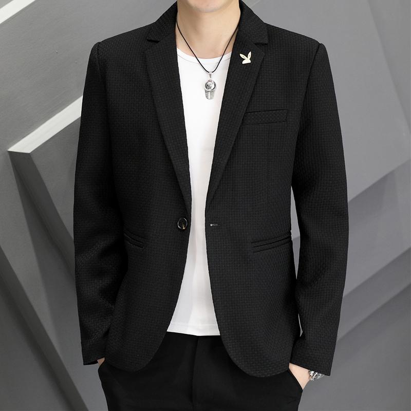 春 コーデ メンズ 服 シンプル ファッション オシャレ 大人 かっこいい 大きいサイズ ストリート 紳士服 スーツ カジュアル 韓国スタイル 単品 トップス 薄手 ジャケット