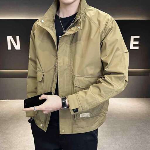 春 コーデ メンズ 服 シンプル ファッション オシャレ 大人 かっこいい 大きいサイズ ストリート 紳士服 ジャケット カジュアル トップス 薄手 韓国スタイル スタンドカラー 春 コーデ メンズ 服 シンプル ファッション オシャレ 大人 かっこいい 大きいサイズ ストリート 紳士服 ジャケット カジュアル トップス 薄手 韓国スタイル スタンドカラー