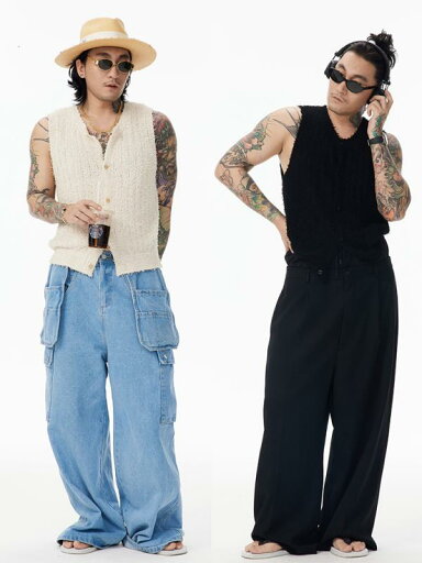 春 コーデ メンズ 服 シンプル ファッション オシャレ 大人 かっこいい 大きいサイズ ストリート 紳士服 ピンク ニット ノースリーブ ベスト 男女兼 単品 ブレスト 春 コーデ メンズ 服 シンプル ファッション オシャレ 大人 かっこいい 大きいサイズ ストリート 紳士服 ピンク ニット ノースリーブ ベスト 男女兼 単品 ブレスト