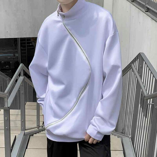 春 コーデ メンズ 用 服 シンプル ファッション オシャレ 大人 かっこいい 大きいサイズ ストリート 紳士服 非対称 斜 ジッパー スウェット シャツ レディース ハーフ タートルネック アウター レイヤー カジュアル シャツ 春 コーデ メンズ 用 服 シンプル ファッション オシャレ 大人 かっこいい 大きいサイズ ストリート 紳士服 非対称 斜 ジッパー スウェット シャツ レディース ハーフ タートルネック アウター レイヤー カジュアル シャツ