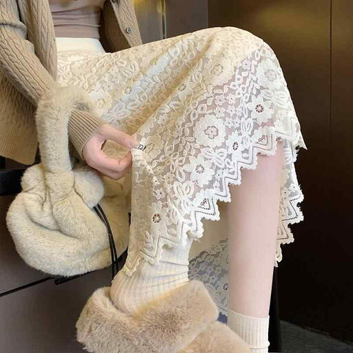 春 コーデ レディース ファッション オシャレ アイテム カワイイ 用 シンプル 大人カワイイ ニット レース スカート ストレッチ ハイウエスト スリミング ミドル丈 Aライン スカート 春 コーデ レディース ファッション オシャレ アイテム カワイイ 用 シンプル 大人カワイイ ニット レース スカート ストレッチ ハイウエスト スリミング ミドル丈 Aライン スカート
