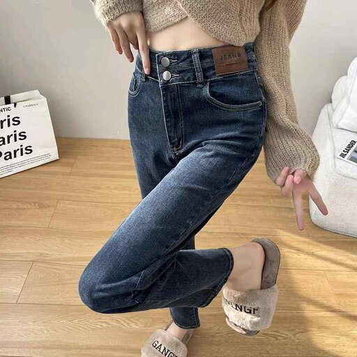 春 コーデ レディース ファッション オシャレ アイテム カワイイ 用 シンプル 大人カワイイ ストレート ジーンズ ハイウエスト スリム 八分丈 パンツ 春 コーデ レディース ファッション オシャレ アイテム カワイイ 用 シンプル 大人カワイイ ストレート ジーンズ ハイウエスト スリム 八分丈 パンツ