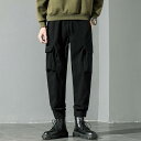 春 コーデ メンズ 用 服 シンプル ファッション オシャレ 大人 かっこいい 大きいサイズ ストリート 紳士服 カジュアル パンツ マルチ ポケット ワークウェア 無地 ガードル