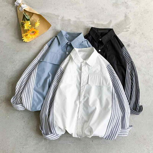 春 コーデ メンズ 用 服 シンプル ファッション オシャレ 大人 かっこいい 大きいサイズ ストリート 紳士服 フェアリー シャツ カップル ウェア ストライプ シャツ ハイエンド 服 春 コーデ メンズ 用 服 シンプル ファッション オシャレ 大人 かっこいい 大きいサイズ ストリート 紳士服 フェアリー シャツ カップル ウェア ストライプ シャツ ハイエンド 服