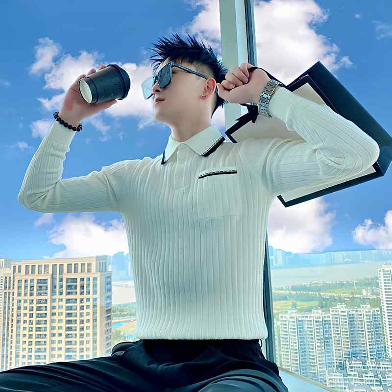 春コーデメンズ用服シンプルファッシ...