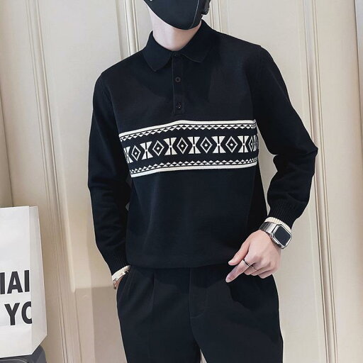 春 コーデ メンズ 用 服 シンプル ファッション オシャレ 大人 かっこいい 大きいサイズ ストリート 紳士服 ラウンドネック セーター カラーステッチ インナー レイヤリング シャツ 春 コーデ メンズ 用 服 シンプル ファッション オシャレ 大人 かっこいい 大きいサイズ ストリート 紳士服 ラウンドネック セーター カラーステッチ インナー レイヤリング シャツ