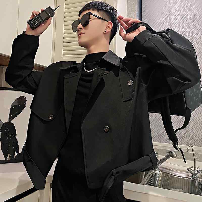 春 コーデ メンズ 用 服 シンプル ファッション オシャレ 大人 かっこいい 大きいサイズ ストリート 紳士服 ウインドブレーカー ジャケット 韓国スタイル トップス ハイエンド カジュアル