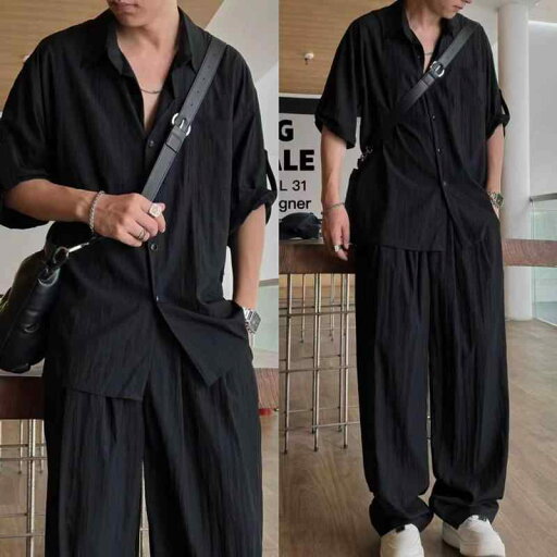 春 コーデ メンズ 用 服 シンプル ファッション オシャレ 大人 かっこいい 大きいサイズ ストリート 紳士服 薄手 シャツ 五分袖 カジュアル スーツ 無地 韓国スタイル ゆったり 春 コーデ メンズ 用 服 シンプル ファッション オシャレ 大人 かっこいい 大きいサイズ ストリート 紳士服 薄手 シャツ 五分袖 カジュアル スーツ 無地 韓国スタイル ゆったり